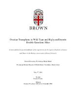 Thumbnail for Ovarian transplants in …