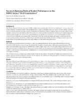 Thumbnail for Factors influencing medical …