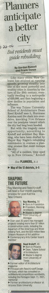 Thumbnail for Planners anticipate a …