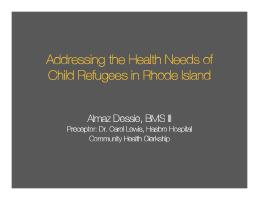 Thumbnail for Addressing the health …