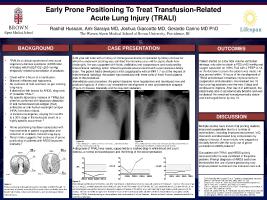 Thumbnail for Early prone positioning …