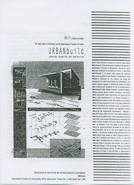 Thumbnail for URBANbuild Exhibit - …