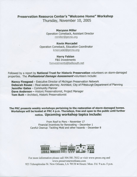 Thumbnail for Preservation Resource Center's …