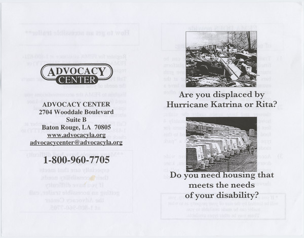 Thumbnail for Advocacy Center Information