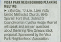 Thumbnail for Vista Park NeigHBOrhood …