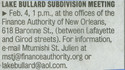 Thumbnail for Lake Bullard Subdivision …
