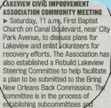 Thumbnail for Lakeview Civic Improvement …