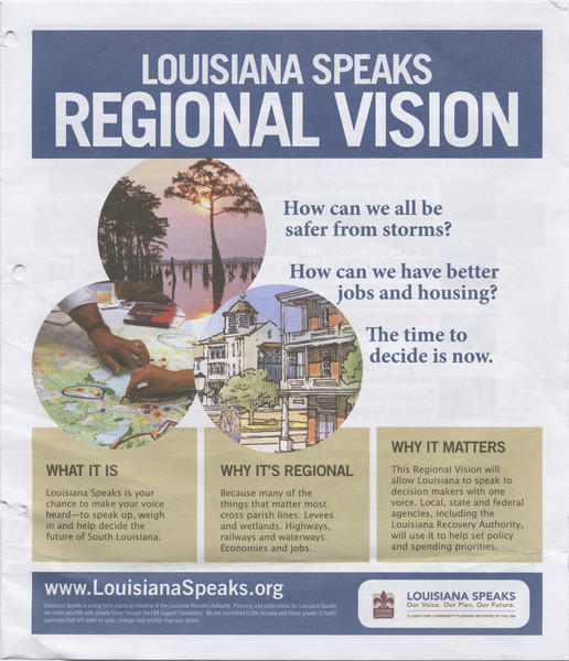 Thumbnail for Louisiana Speaks Regional …