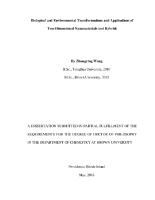 Thumbnail for Biological and Environmental …