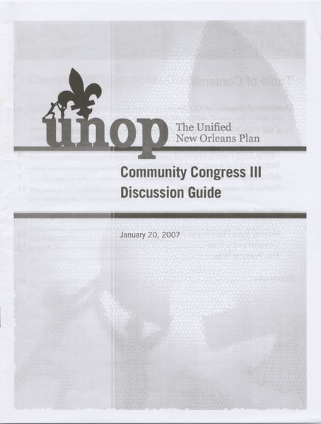 Thumbnail for Community CongressIII, Discussion …