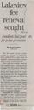 Thumbnail for Times-Picayune, Lakeview fee …