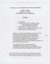 Thumbnail for Agenda, Faubourg St. …