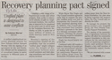Thumbnail for Recovery planning pact …
