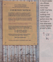 Thumbnail for Courtesy Notices - …