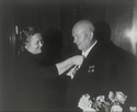 Thumbnail for Nina Khrushchev adjusting …