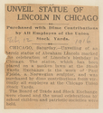 Thumbnail for Unveil Statue of …