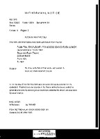 Thumbnail for Withdrawal: Political Activities …