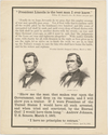 Thumbnail for President Lincoln is …