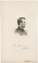 Thumbnail for A. Lincoln, profile …