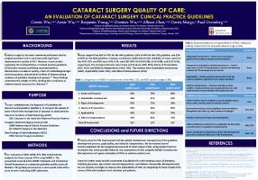 Thumbnail for Cataract surgery quality …