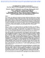 Thumbnail for Examining the use, …
