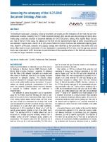 Thumbnail for Assessing the adequacy …