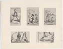 Thumbnail for Five Lincoln caricatures