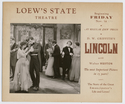 Thumbnail for D.W. Griffith's Lincoln …