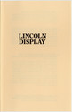 Thumbnail for Lincoln display