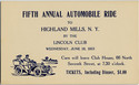 Thumbnail for Fifth annual automobile …