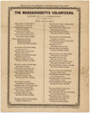 Thumbnail for The Massachusetts Volunteers.