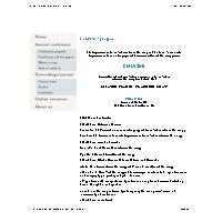 Thumbnail for 2010 Chiasmi Conference …