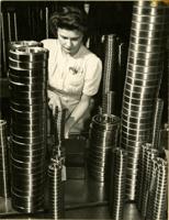 Thumbnail for Female worker assembling …