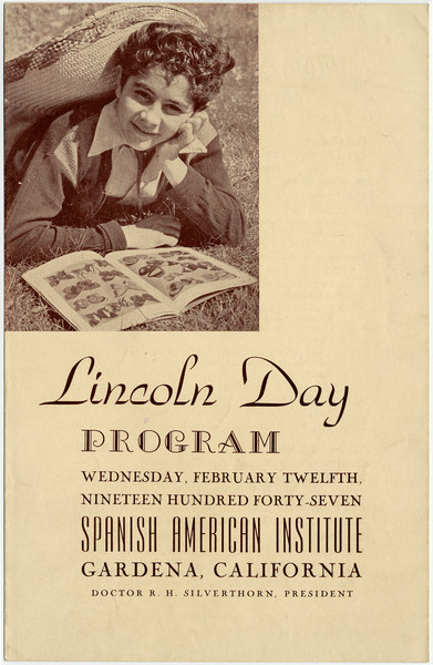 Thumbnail for Lincoln Day program