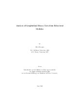 Thumbnail for Analysis of Longitudinal …