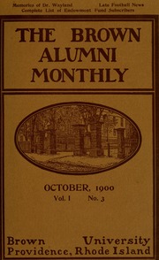 Thumbnail for Brown alumni monthly …