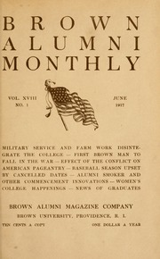 Thumbnail for Brown alumni monthly …