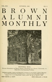 Thumbnail for Brown alumni monthly …