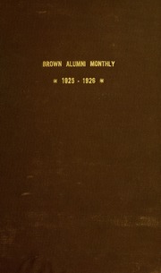 Thumbnail for Brown alumni monthly …