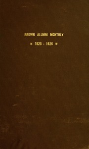 Thumbnail for Brown alumni monthly …