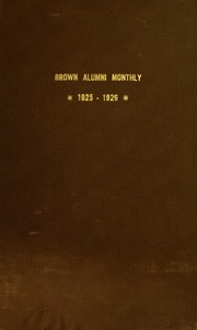 Thumbnail for Brown alumni monthly …