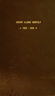 Thumbnail for Brown alumni monthly …