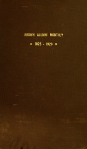 Thumbnail for Brown alumni monthly …