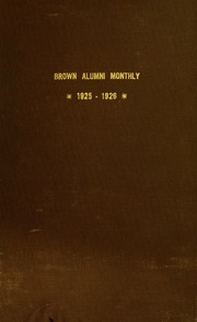 Thumbnail for Brown alumni monthly …