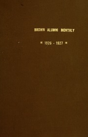 Thumbnail for Brown alumni monthly …