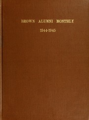 Thumbnail for Brown alumni monthly …
