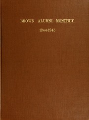 Thumbnail for Brown alumni monthly …