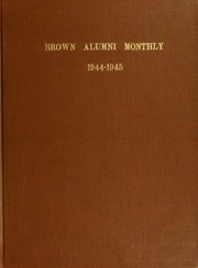 Thumbnail for Brown alumni monthly …