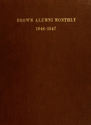 Thumbnail for Brown alumni monthly …