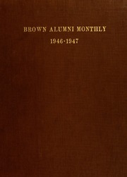 Thumbnail for Brown alumni monthly …